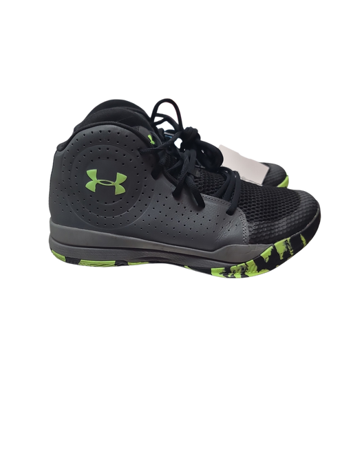 Vist Large View of Product Image Which is Used Under Armour Basketball Shoes M Grey Senior 7