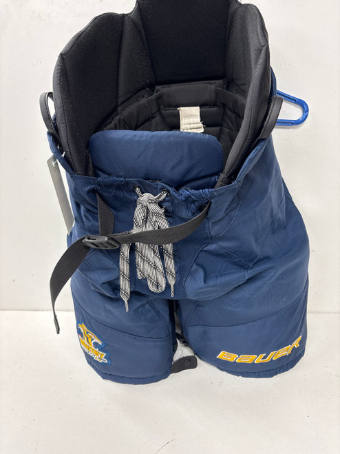 Vist Large View of Product Image Which is Used Bauer NEXUS WMHA Junior Pant Navy Blue LG