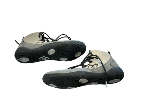 Vist Large View of Product Image Which is Used Rudis Wrestling Shoes Grey Senior 8.5