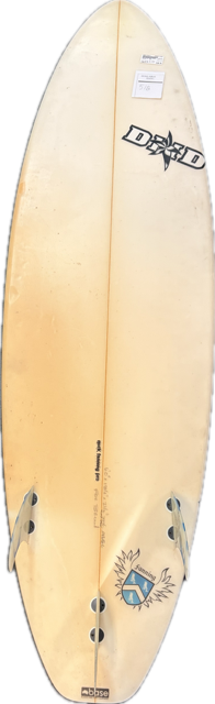 Vist Large View of Product Image Which is Used DHD Surfboard White 6Ft