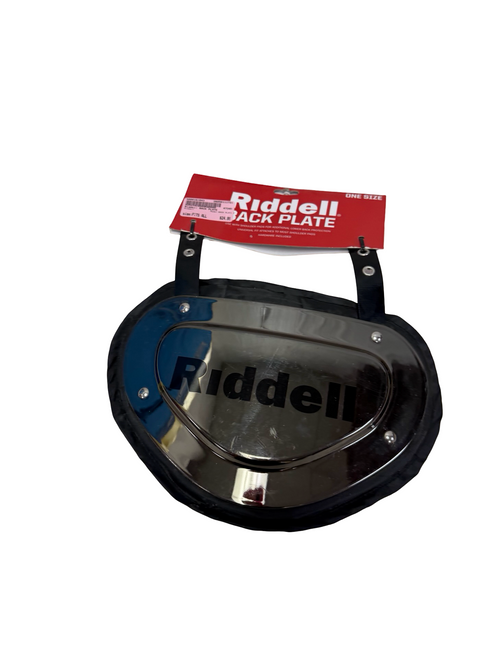 Vist Large View of Product Image Which is Used Riddell Chrome Football Back Plate One Size Tailbone Pad - Like New