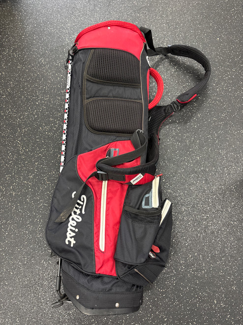Vist Large View of Product Image Which is Used Titleist STAND BAG Mens Stand Bag Navy Blue