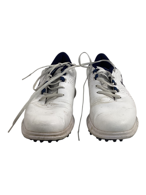 Vist Large View of Product Image Which is Used Under Armour Mens Golf Shoes White Senior 10