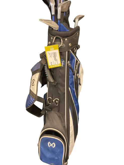 Vist Large View of Product Image Which is Used Maxfli REV3 Jr Package Set RH Navy Blue 7 Piece