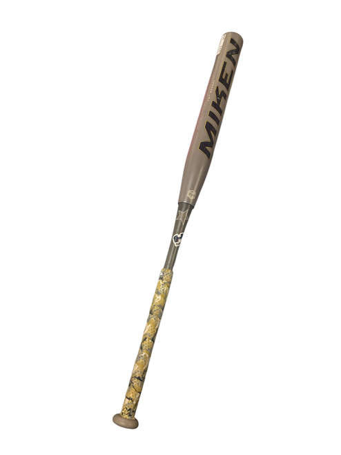 Vist Large View of Product Image Which is Used Miken DC41 SUPERMAX 34/26 BB/SB Slowpitch Bat 34"