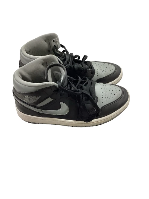 Vist Large View of Product Image Which is Used Jordan Basketball Shoes M Black And Grey Senior 8.5