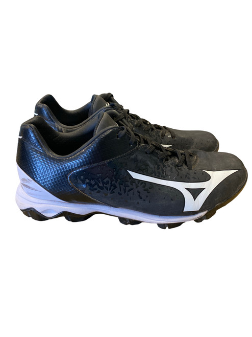 Vist Large View of Product Image Which is Used Mizuno CLEAT BB/SB Cleats Black Senior 7