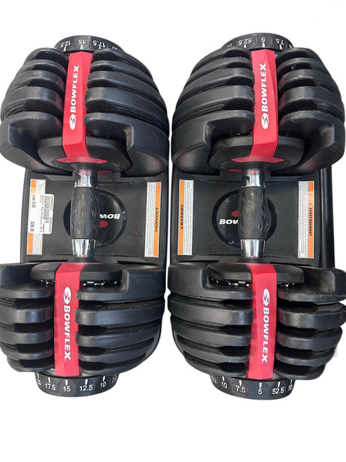 Vist Large View of Product Image Which is Used Bowflex Adj Dumbbells 5-50 LB