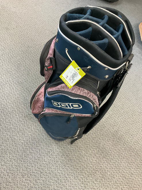 Vist Large View of Product Image Which is Used Ogio ENGINEERED Mens Cart Bag Navy Blue