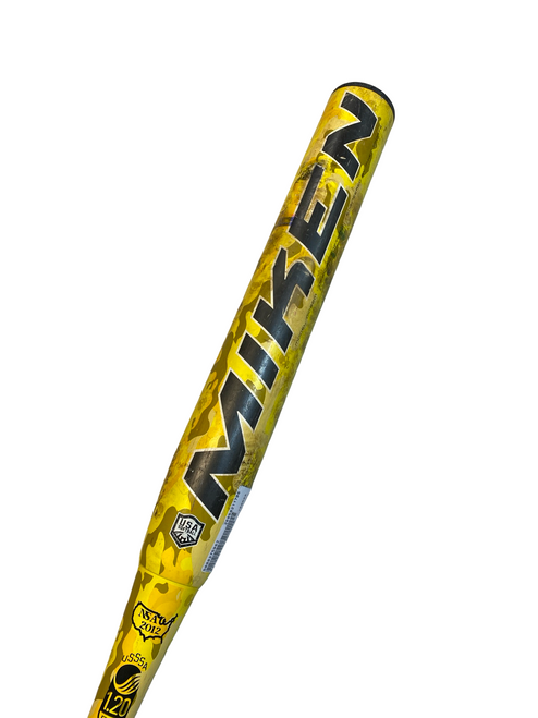 Vist Large View of Product Image Which is Used Miken DIC20M BB/SB Slowpitch Bat 34"