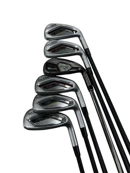 Vist Large View of Product Image Which is Used Tour Edge E722 Mens Iron Set RH 6I-GW/AW