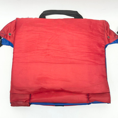 Vist Large View of Product Image Which is Used STADIUM SEAT Football Accessory Royal Blue And Red