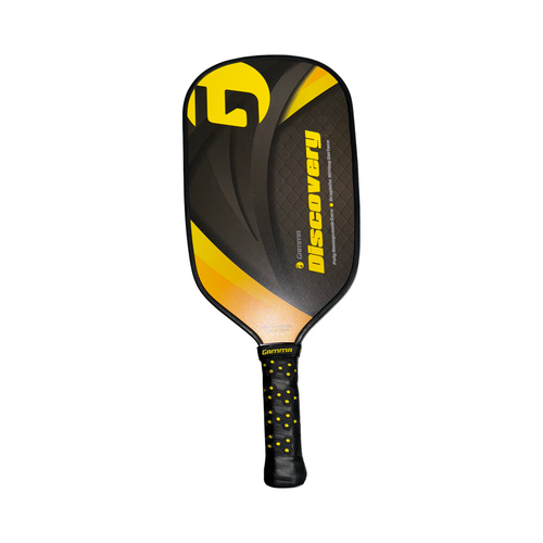 Vist Large View of Product Image Which is Used Gamma Sports DISCOVERY Pickleball Racquet Yellow