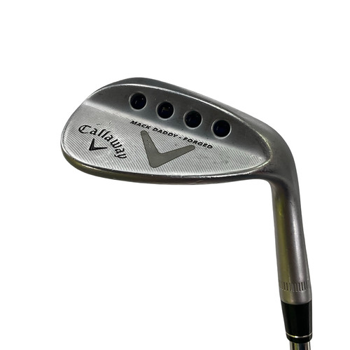 Vist Large View of Product Image Which is Used Callaway MACK DADDY FORGED R GRIND Golf Wedge Mens RH 58 Degree