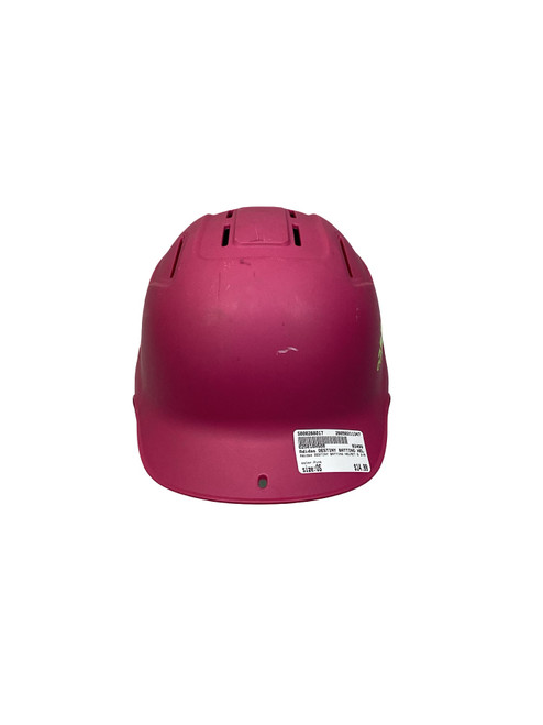 Vist Large View of Product Image Which is Used Adidas DESTINY BATTING HELMET 6 3/8 - 7 5/8 Batting Helmet No Mask Pink One Size