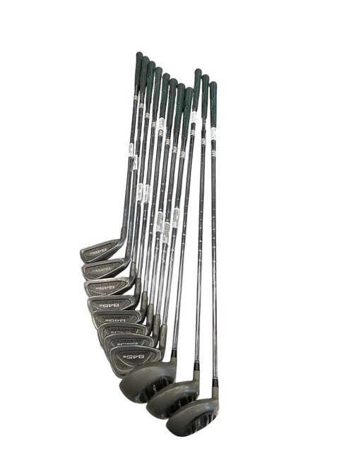 Vist Large View of Product Image Which is Used Tommy Armour 845S SILVER SCOT 3-PW W/3 FW WOODS Mens Iron Set LH 3I-PW