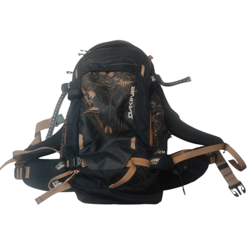Vist Large View of Product Image Which is Used Dakine POACHER 32 Backcountry Ski Backpack Black