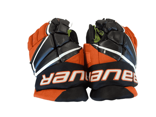 Vist Large View of Product Image Which is Bauer XE Junior Gloves Orange 11"