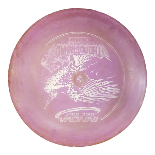 Vist Large View of Product Image Which is Used Innova DX THUNDERBIRD Disc Golf Driver Purple 171g