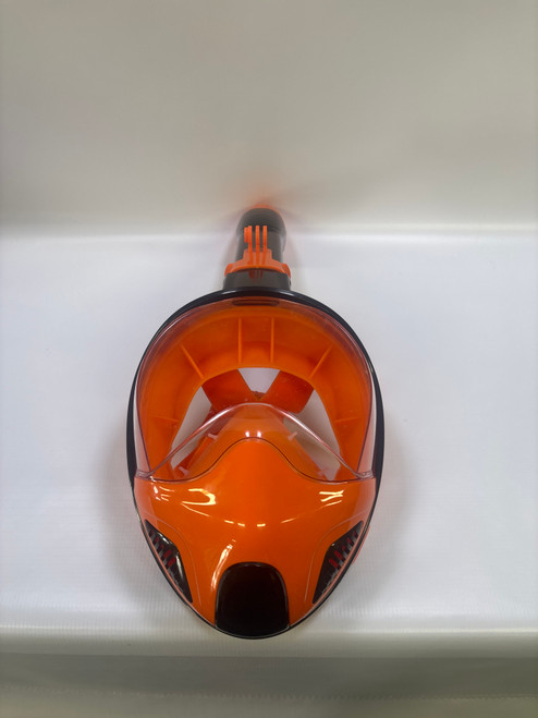 Vist Large View of Product Image Which is Used Underwater Mask Orange