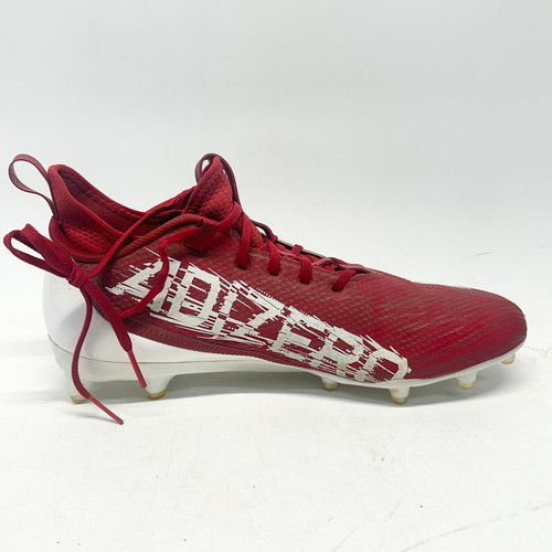 Vist Large View of Product Image Which is Used Adidas ADIZERO Adult FB Cleats Red Senior 13