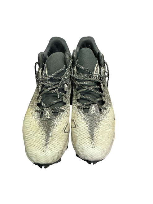 Vist Large View of Product Image Which is Used Under Armour Adult FB Cleats Black Senior 15