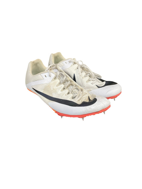 Vist Large View of Product Image Which is Used Nike Track & Field Cleats Adult White Senior 7.5