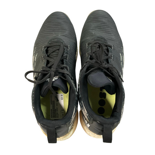 Vist Large View of Product Image Which is Used Adidas BOOST Mens Golf Shoes Black Senior 12