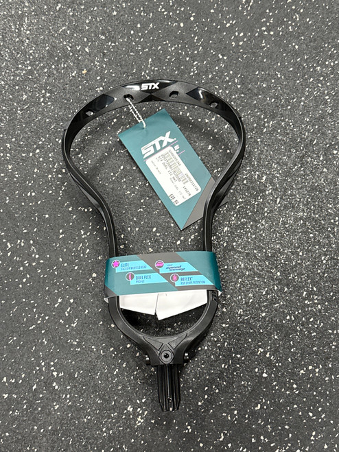 Vist Large View of Product Image Which is Used STX DUEL III NWT Mens Lacrosse Head Black
