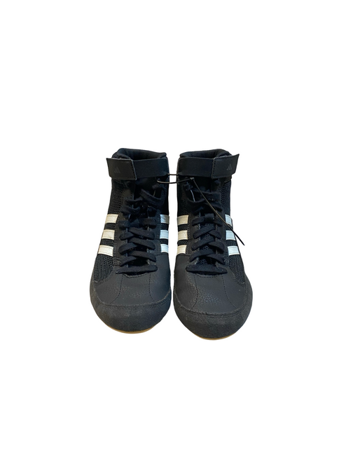 Vist Large View of Product Image Which is Used Adidas Wrestling Shoes Black Junior 04.5
