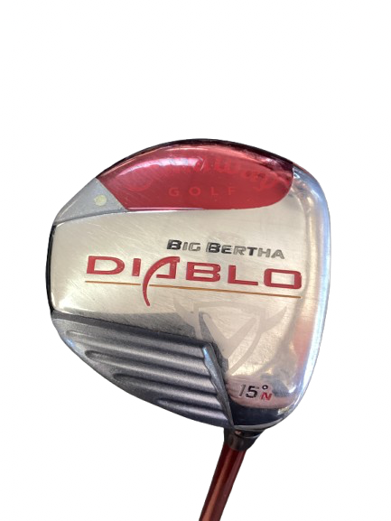 Vist Large View of Product Image Which is Used Callaway BIG BERTHA DIABLO Mens Fairway Wood RH 3 Wood