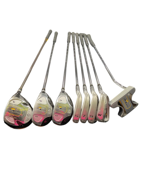 Vist Large View of Product Image Which is Used Walter Hagen HAGEN VARSITY Jr Club Set RH 9 Piece