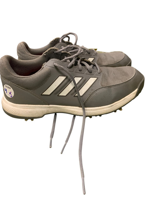 Vist Large View of Product Image Which is Used Adidas Mens Golf Shoes Grey Senior 9.5