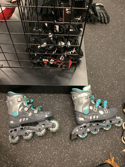 Vist Large View of Product Image Which is Used DBX ROLLER BLADES Senior Rec Fitness Skates Grey Senior 10