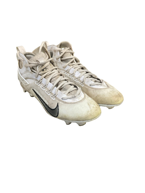 Vist Large View of Product Image Which is Used Nike LAX Cleats Mens White Senior 7