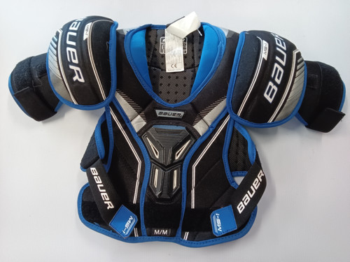 Vist Large View of Product Image Which is Used Bauer Junior Shoulder Pads MD