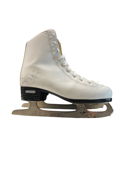 Vist Large View of Product Image Which is Used Bladerunner SOLSTICE SZ 8 WomensFigure Skate White Senior 8