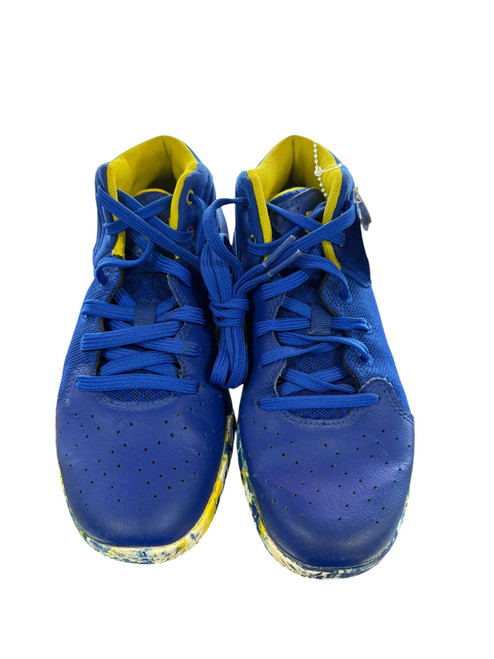 Vist Large View of Product Image Which is Used Under Armour Basketball Shoes Y Royal Blue Junior 02.5