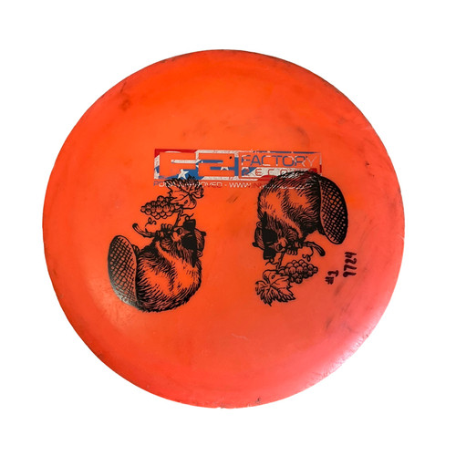 Vist Large View of Product Image Which is Used Innova F2 2 SECOND WRAITH Disc Golf Driver Orange