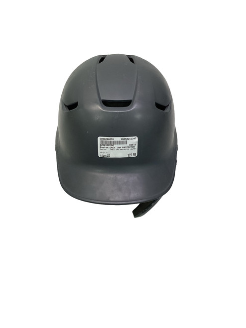 Vist Large View of Product Image Which is Used Easton GREY JAW PROTECTOR HELMET Batting Helmet No Mask Grey LG