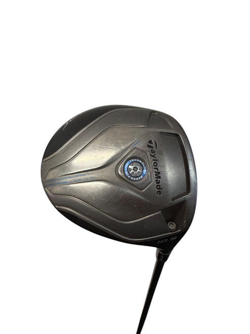 Vist Large View of Product Image Which is Used Taylormade JETSPEED Mens Driver RH Black 10.5 Degree