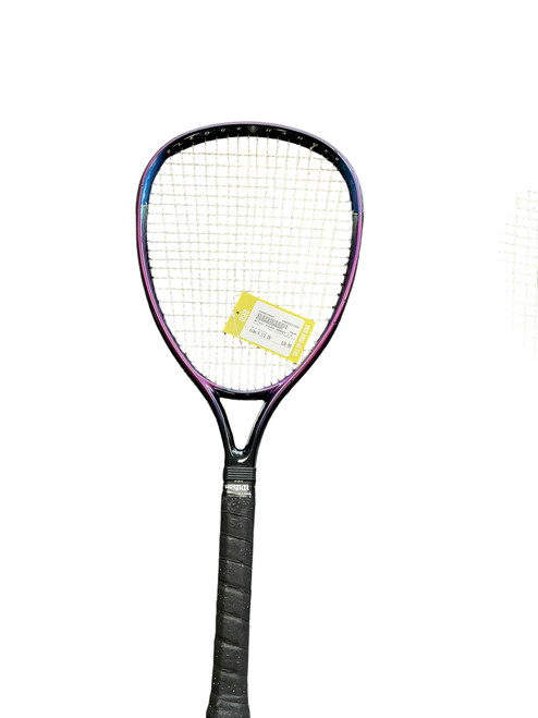 Vist Large View of Product Image Which is Used Wilson SLEDGE HAMMER 3.8 Adult Tennis Racquet Purple 4 1/2"