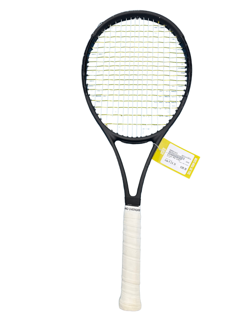 Vist Large View of Product Image Which is Used Wilson PRO STAFF Adult Tennis Racquet Black 4 3/8"