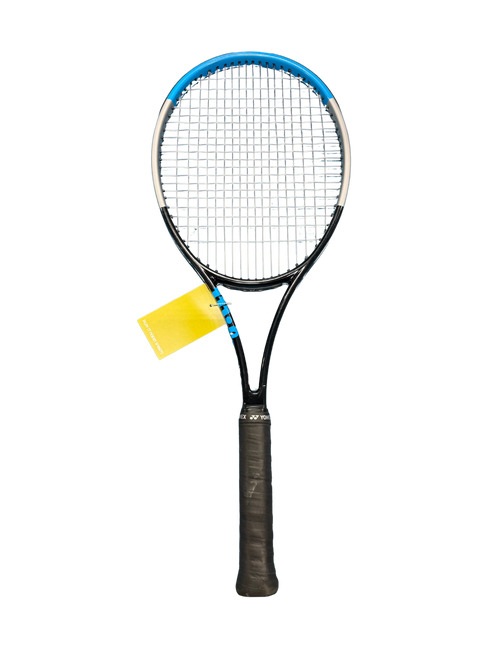 Vist Large View of Product Image Which is Used Wilson ULTRA PRO Adult Tennis Racquet Black 4 1/4"