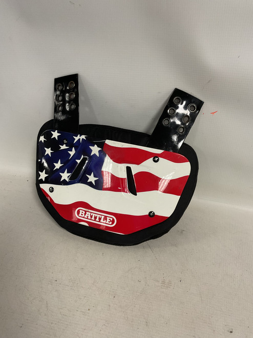 Vist Large View of Product Image Which is Used Battle Sports USA BACKPLATE FB Rib Pads Senior