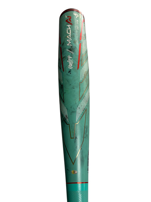 Vist Large View of Product Image Which is Used Rawlings MACH AI BB/SB USSSA 2 3/4 Bat 31"