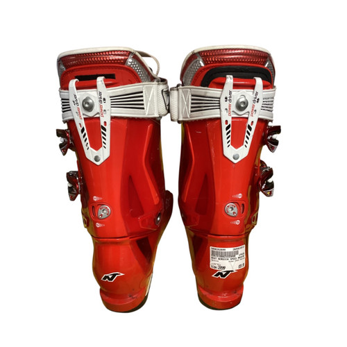 Vist Large View of Product Image Which is Used Nordica SPEED MACHINE Mens DH Ski Boot Red 295 MP - M11.5