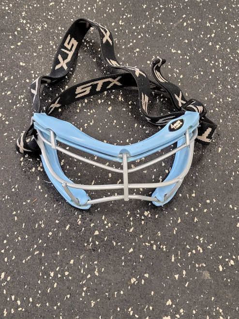 Vist Large View of Product Image Which is Used STX 4 SIGHT PLUS S Lacrosse Facial Protect Carolina Blue SM