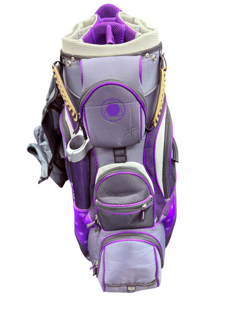 Vist Large View of Product Image Which is Used Datrek STORM Womens Cart Bag Black And Purple
