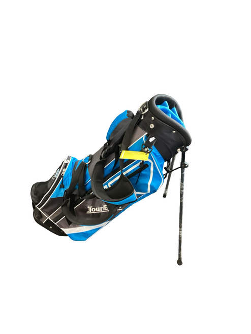 Vist Large View of Product Image Which is Used Tour Edge BLACK/BLUE BAG Mens Stand Bag Royal Blue